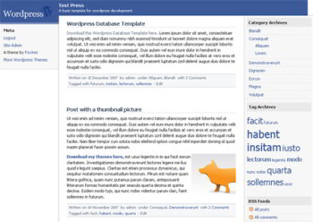 facebook wordpress theme