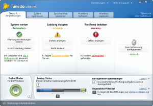 TuneUp Utilities kostenlos Download