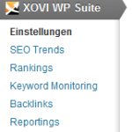 xovi wordpress menu